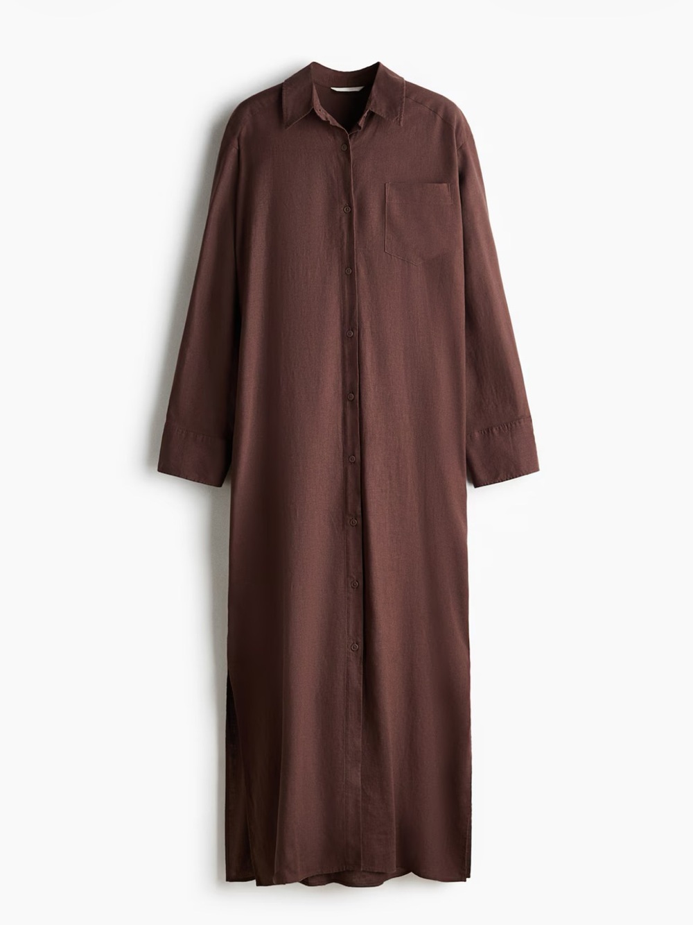 HM linen blend dress size S - Picture 4 of 5